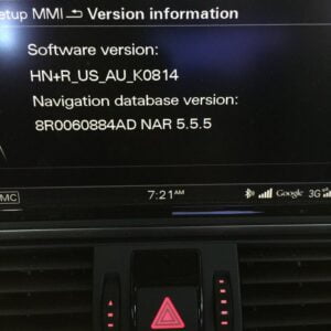 Audi MMI 3G Plus HN+R_US_AU_K0814 [8R0906961DR] – latest software – USA / Canada / Mexico CARS ONLY