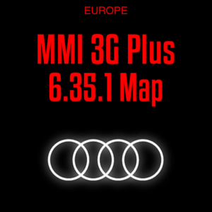 Audi MMI 3G Plus 6.35.1 8R0051884KG – Audi MMI 3G Plus Europe maps – 2023