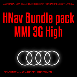 Audi MMI 3G High HNav Update Bundle Pack for RoW / Australia / New Zealand / Middle East / Singapore / South Africa 5.13.4