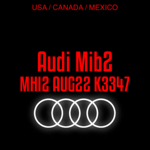 Audi MMI Mib2 MHI2_US_AUG22_K3347 MU1439 software update