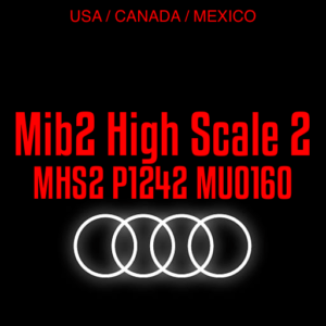 Audi MMI Mib High Scale 2 MHS2_US_AU_P1242 MU0160 software update