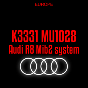 Audi R8 MMI Mib2 MHI2_ER_AU62x_K3331 MU1028 software update