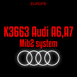 Audi MMI MIB2 MHI2_ER_AU57x_K3663 – software update