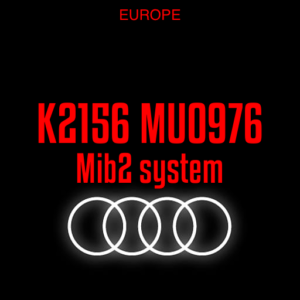 Audi MMI Mib2 MHI2_ER_AUG22_K2156 MU0976 software update