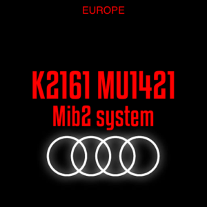 Audi MMI Mib2 MHI2_ER_AUG22_K2161 MU1421 software update
