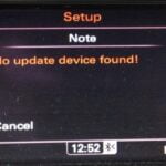 no update device found