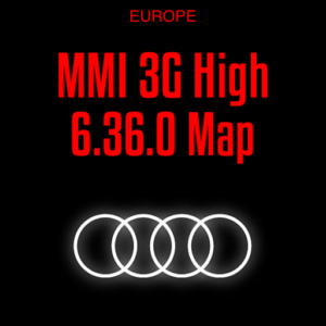 Audi MMI 3G High 6.36.0 8R0051884KL – Audi MMI 3G High Europe maps – 2023